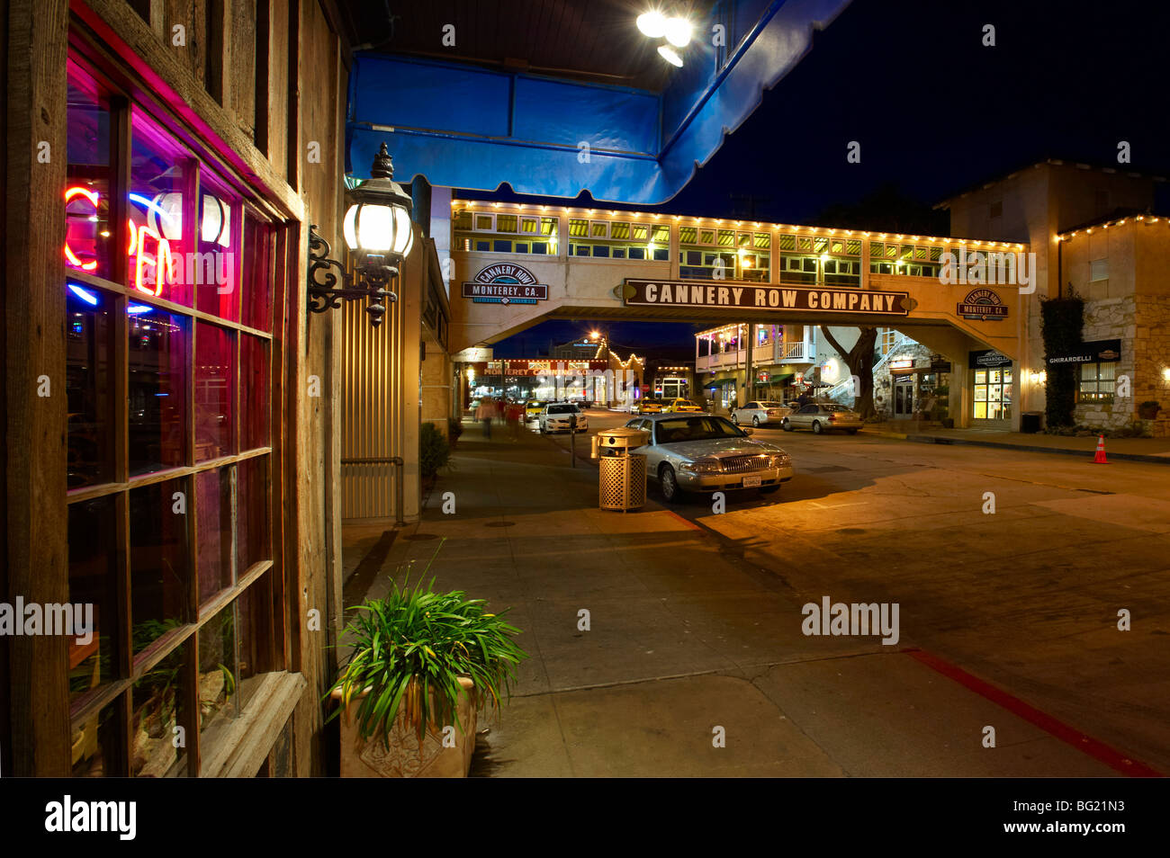 Cannery Row Monterey California USA Stock Photo Alamy