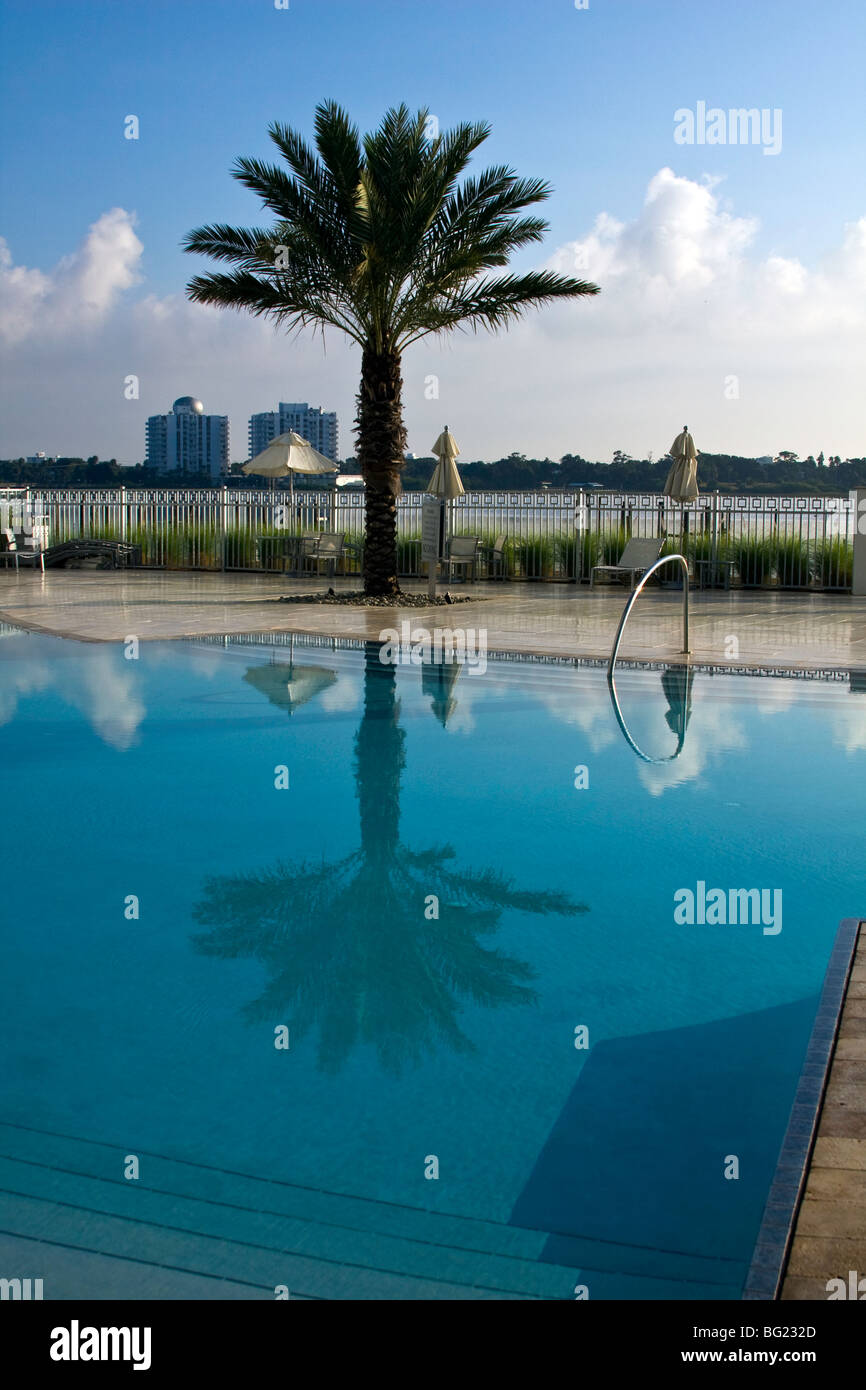 Condo view of the Halifax river in Florida Stock Photo Alamy