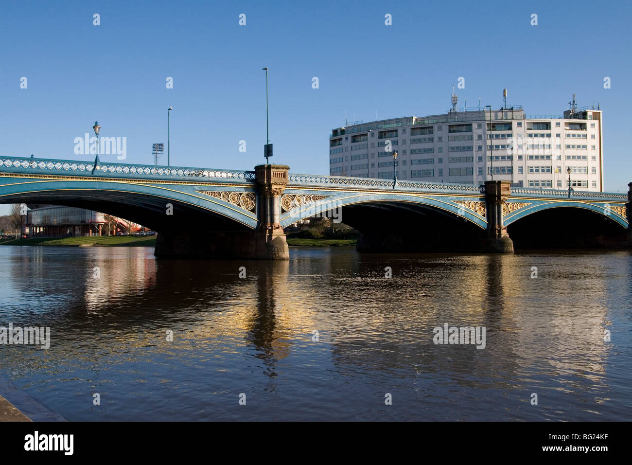 Trent Bridge in Nottingham, England ,UK Stock Photo 27092451 Alamy