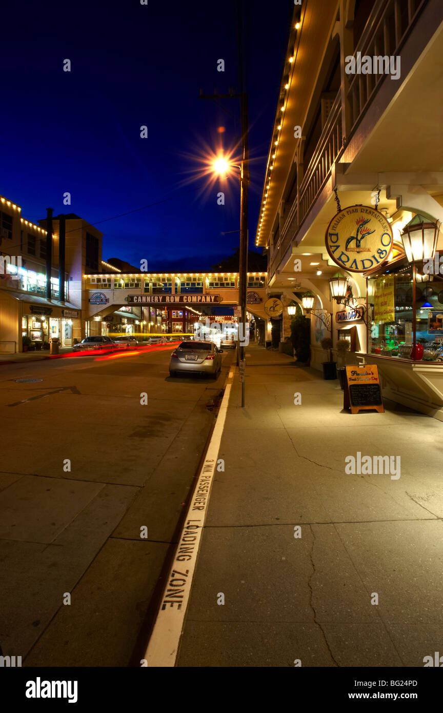 Cannery Row Monterey California USA Stock Photo Alamy