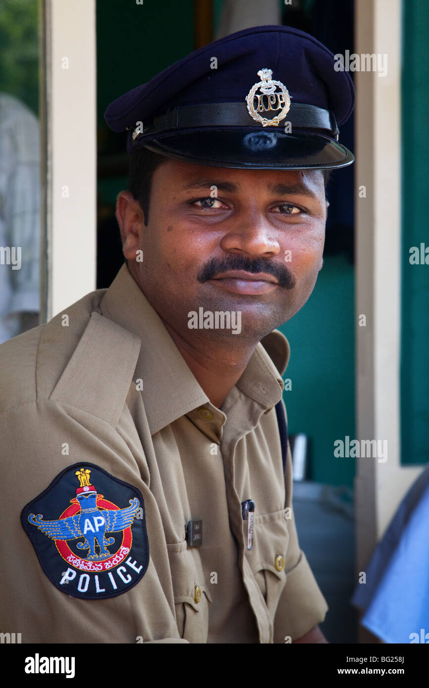 Andhra pradesh police uniform hi-res stock photography and images - Alamy