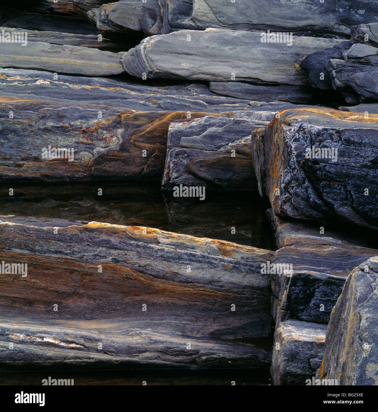 Pine Point Sample Rocks Point rock hi-res stock photography and images - Alamy