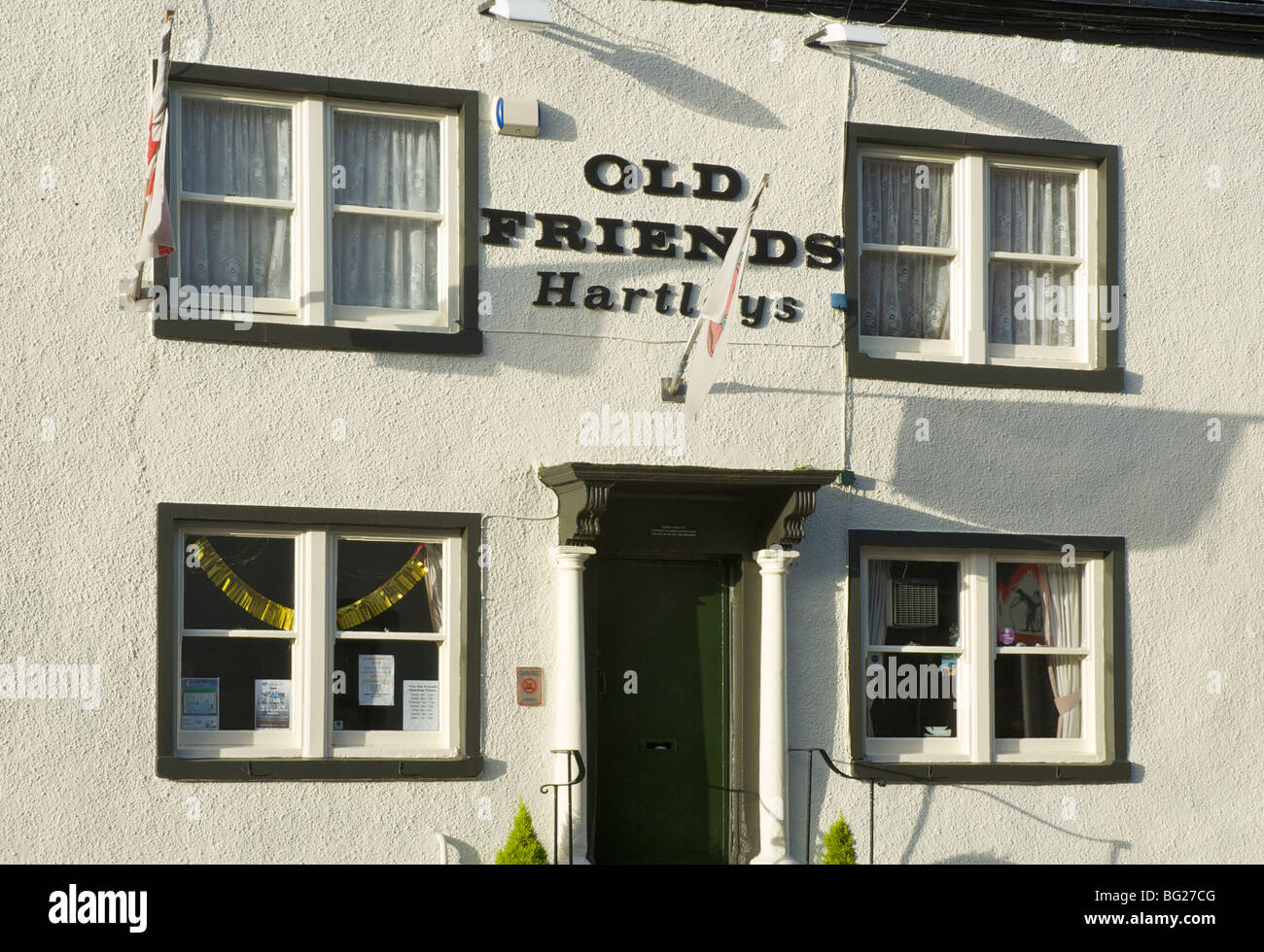 The Old Friends pub, Soutergate, Ulverston, Cumbria, England UK Stock
