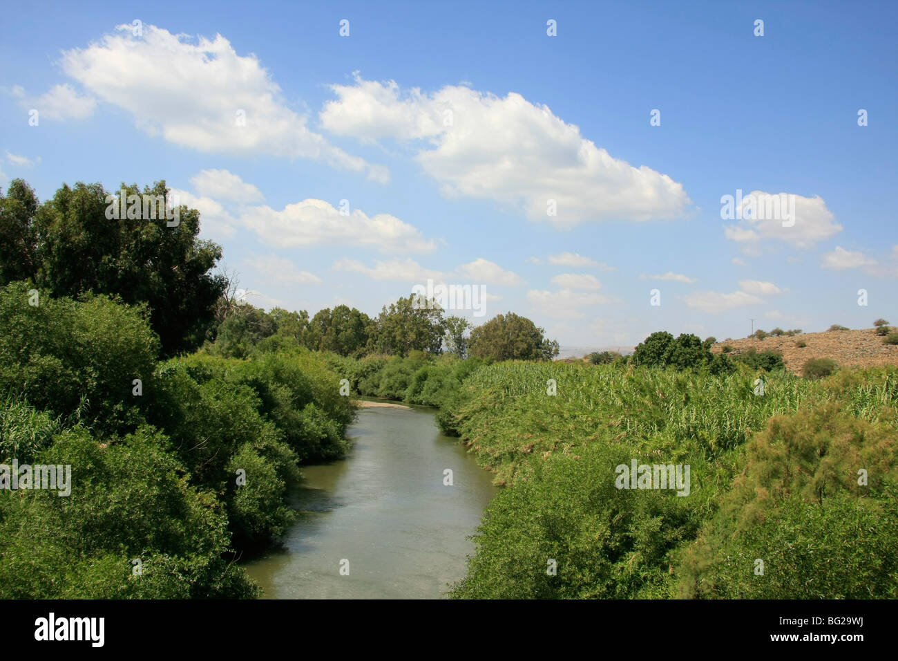 Israel, Lower Galilee, the Jordan River Stock Photo Alamy