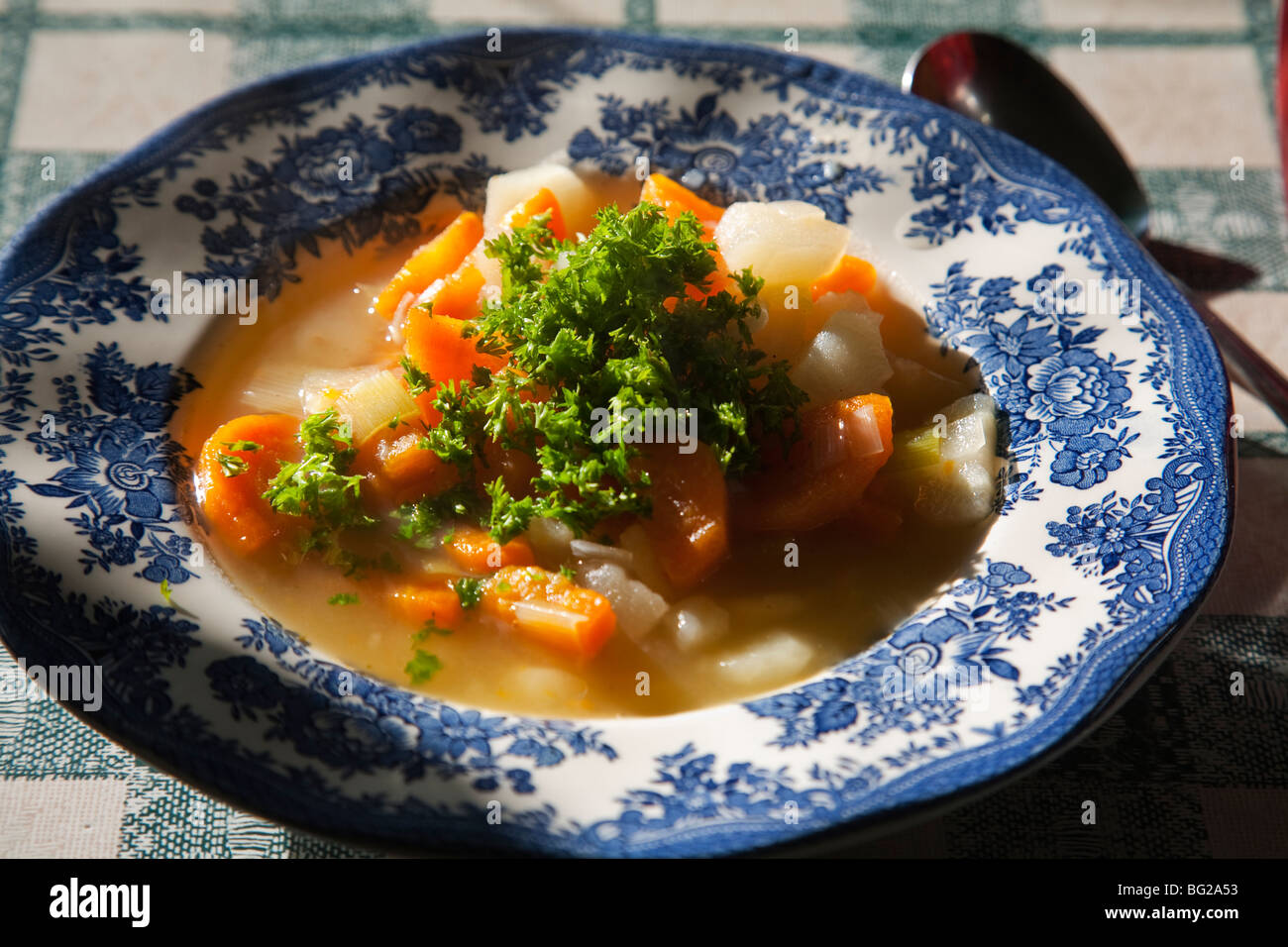 soup vegetable soup Stock Photo Alamy