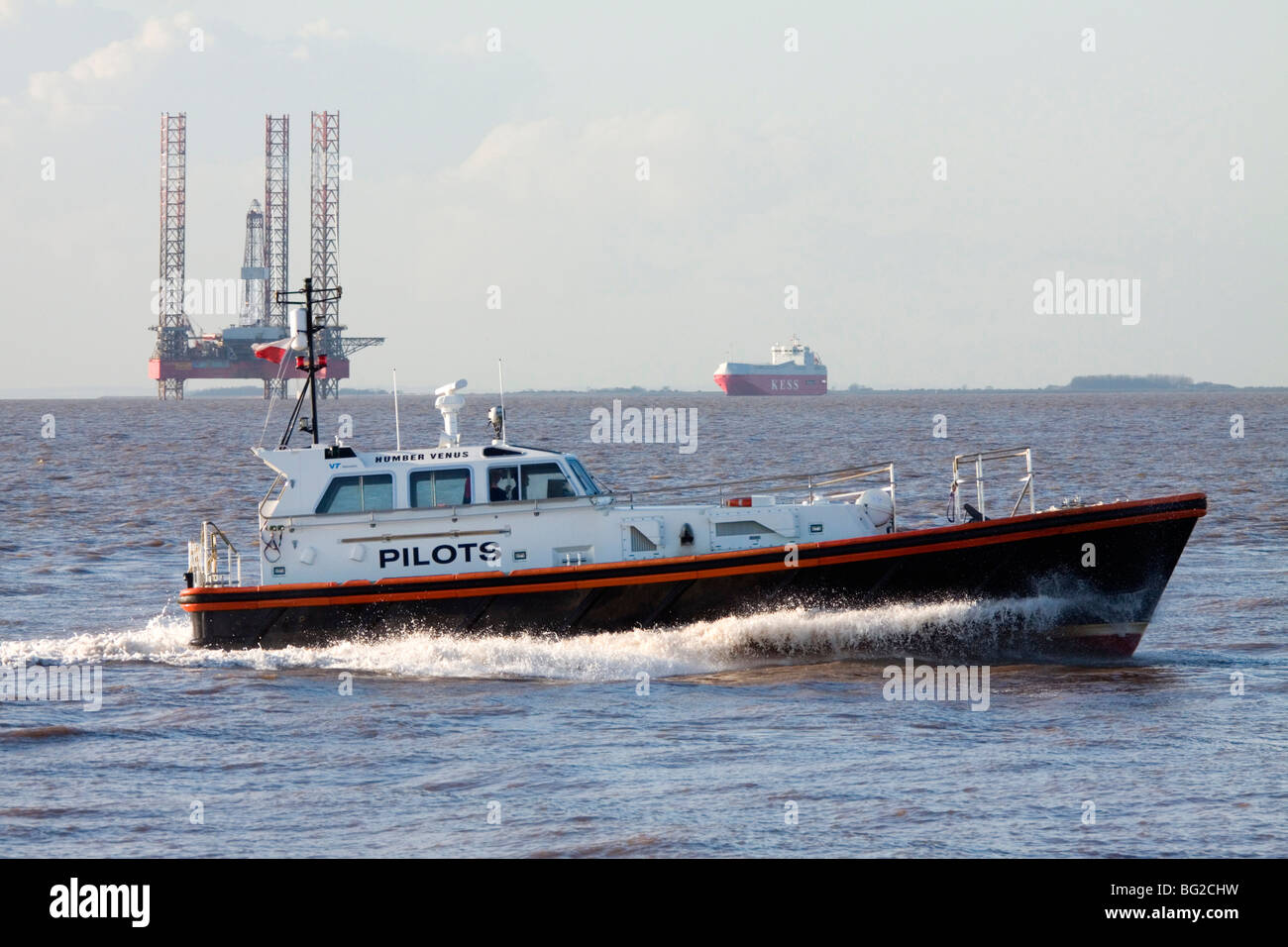 Humber Venus pilot boat Stock Photo