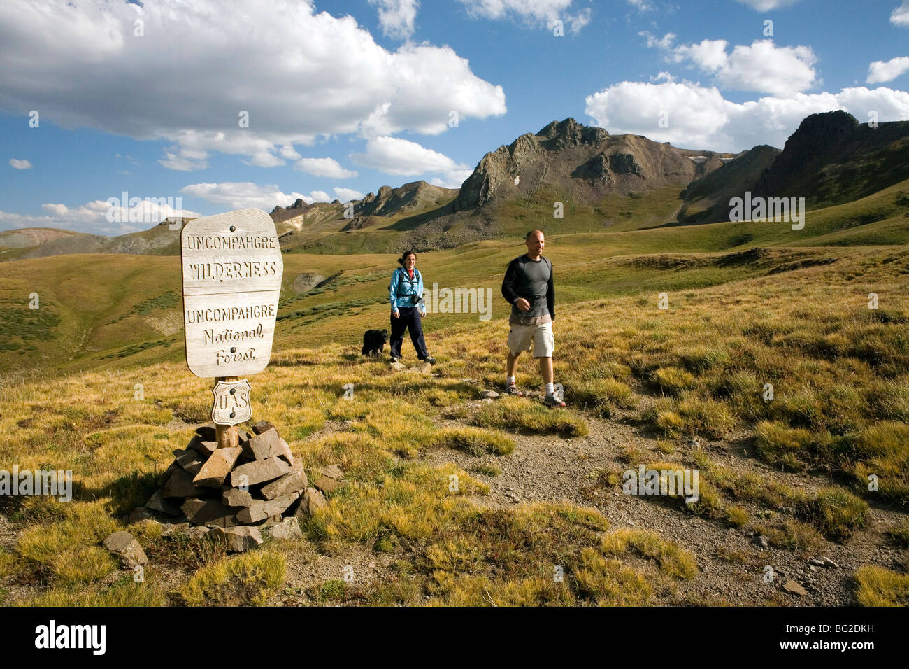 Two young women hikers hi-res stock photography and images - Alamy
