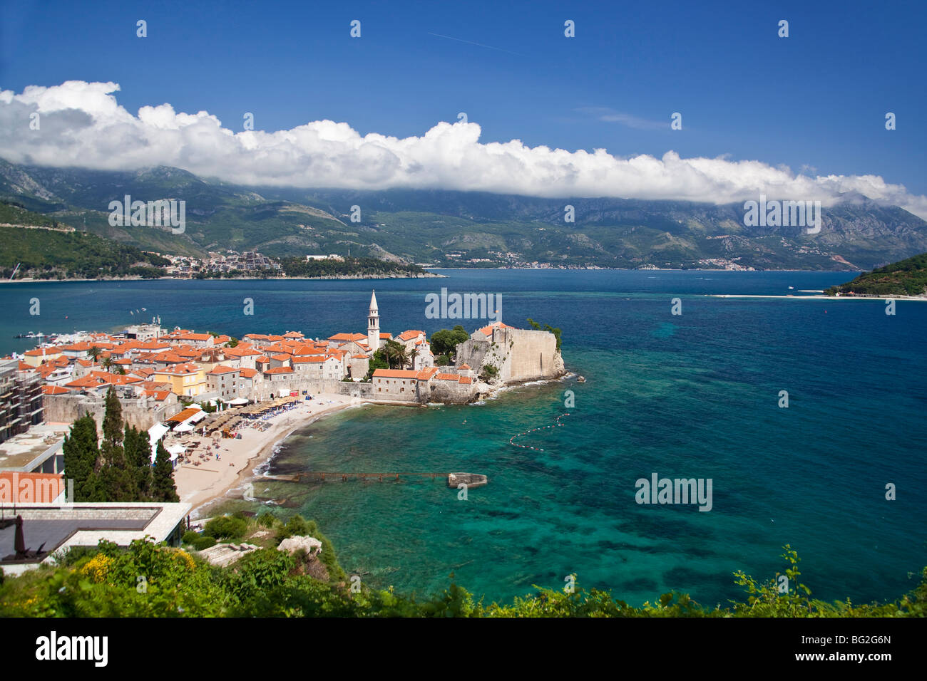 Montenegro, Budva Stock Photo