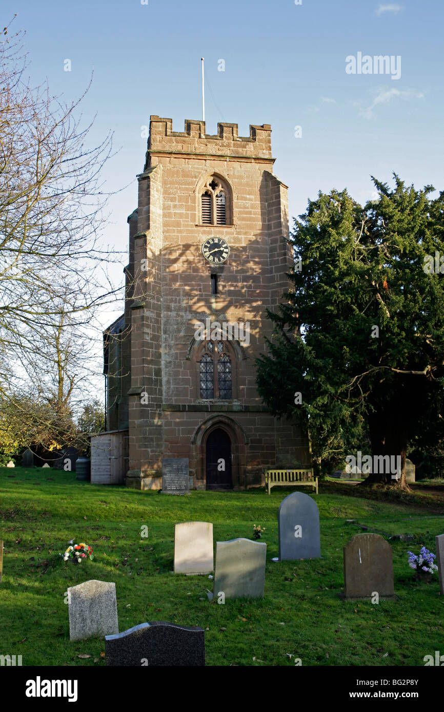 Ashow Parish Church, Warwickshire Stock Photo