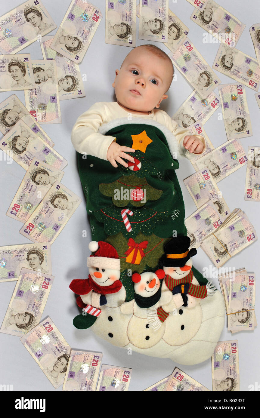 stocking for baby boy