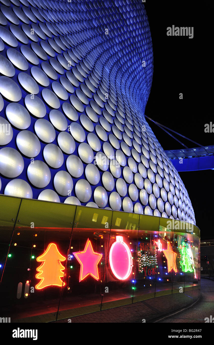 The Selfridges department store in Birmingham England Uk at night Stock Photo Alamy