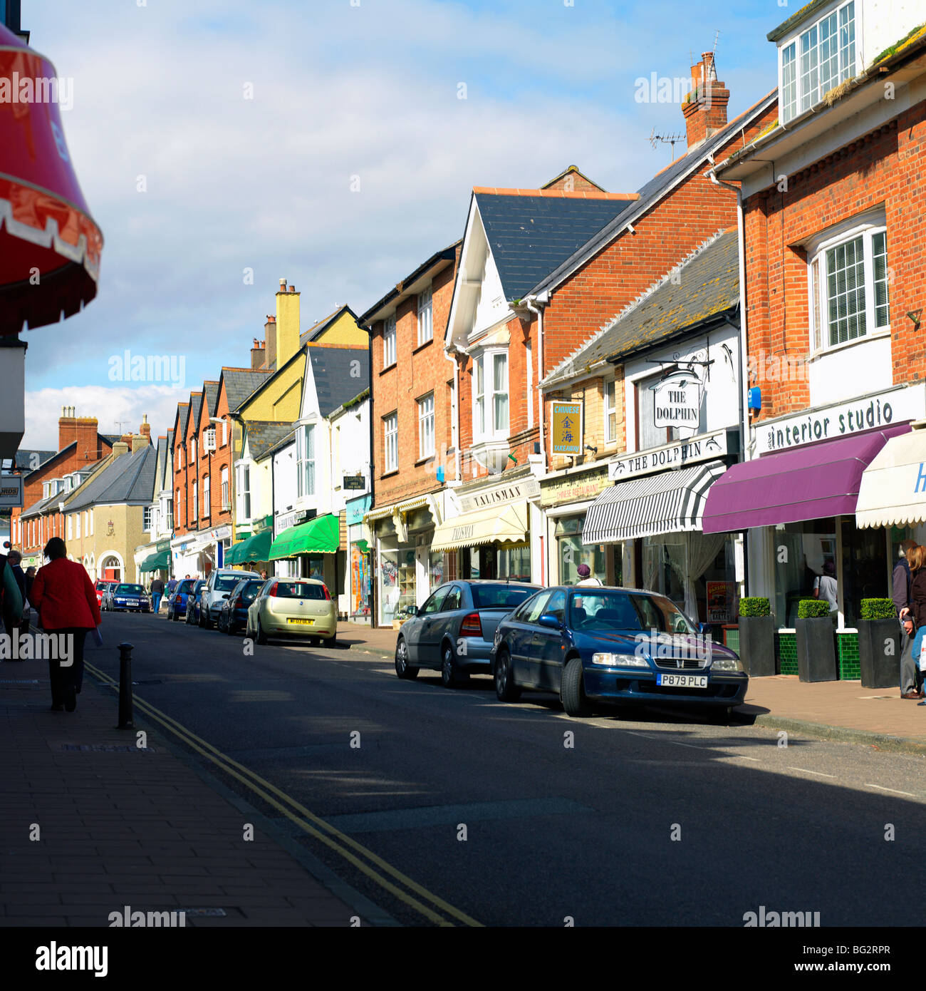 Budleigh salterton town hires stock photography and images Alamy