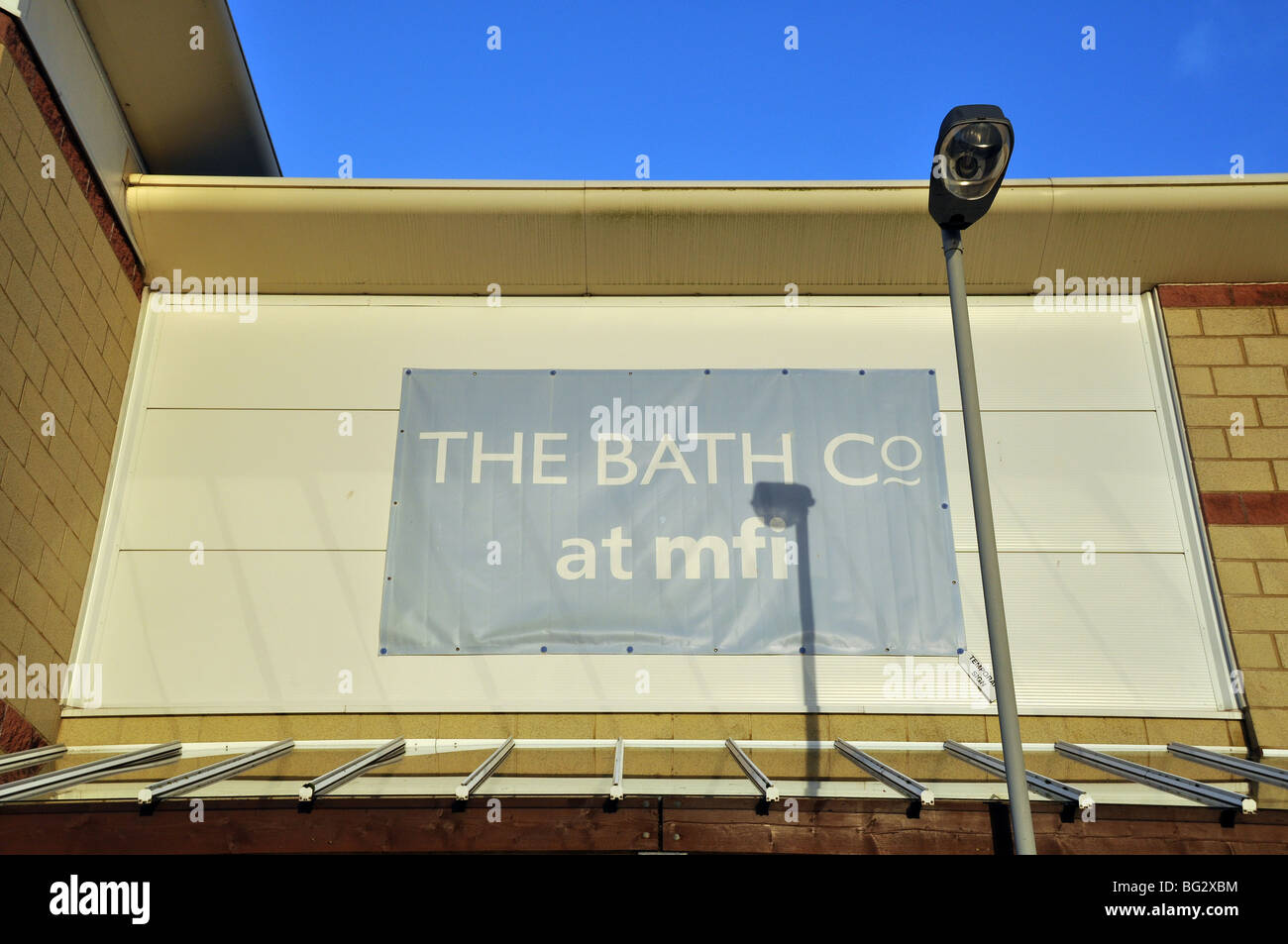 The Bath company at MFI Stock Photo