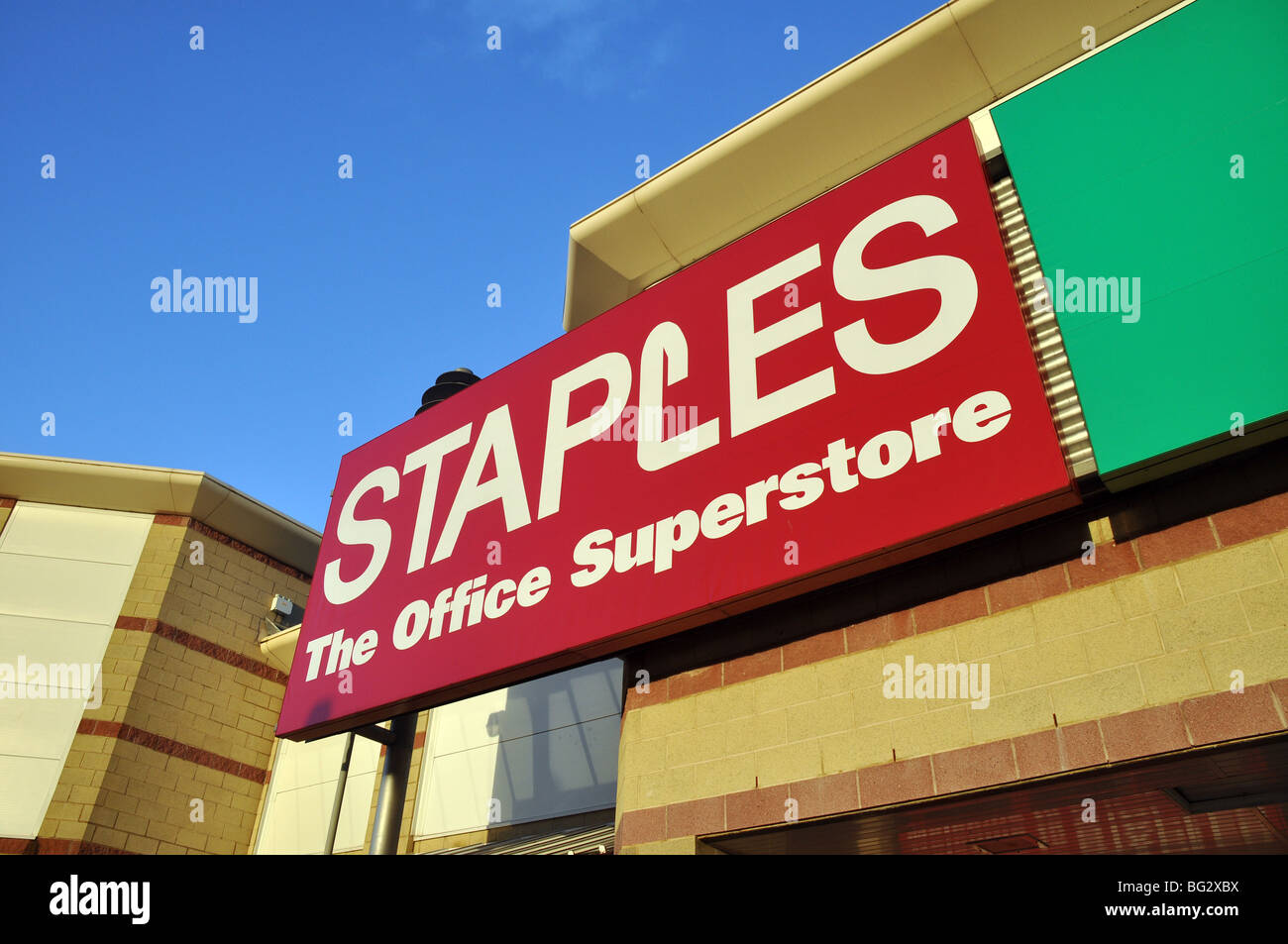 Staples the office superstore Stock Photo