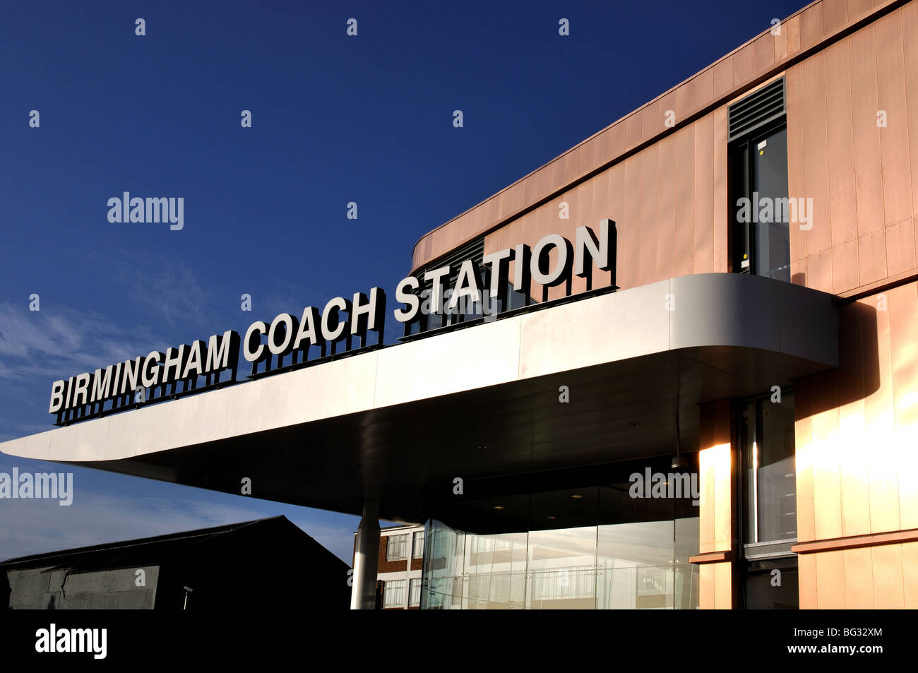 The new Birmingham Coach Station, Digbeth, Birmingham, England, UK ...