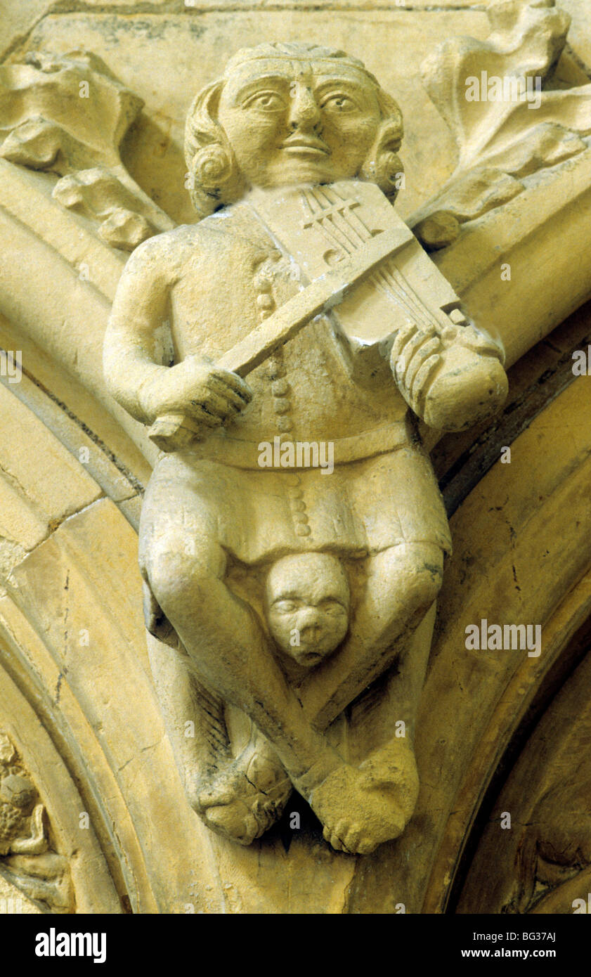 Beverley minster carvings hires stock photography and images Alamy