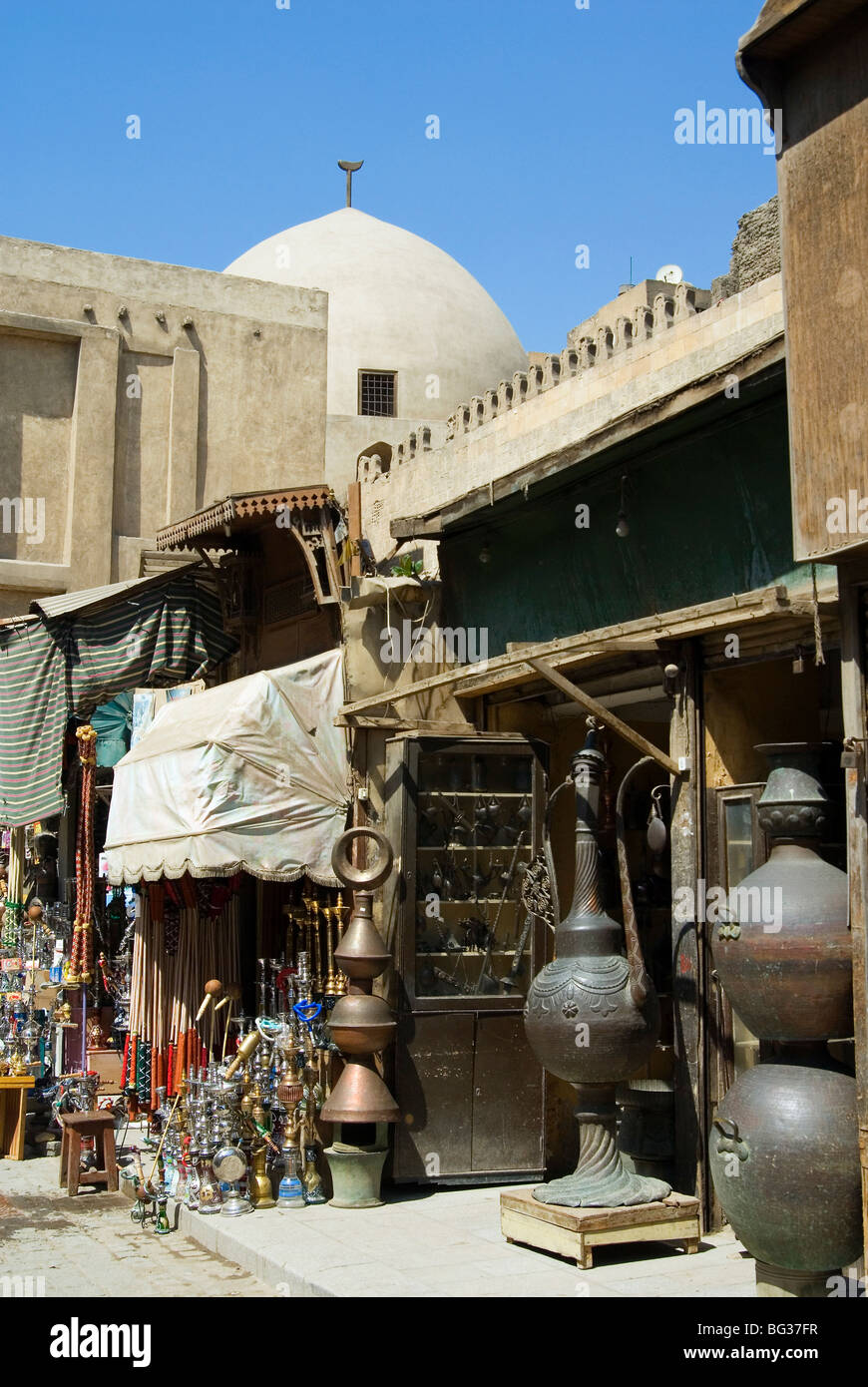 Khan El Khalili Bazaar, Cairo, Egypt, North Africa, Africa Stock Photo