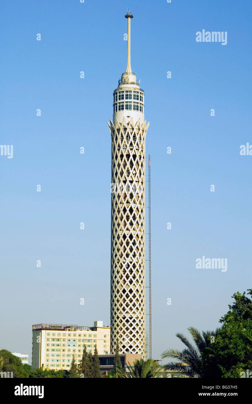 Tower of Cairo, Cairo, Egypt, North Africa, Africa Stock Photo