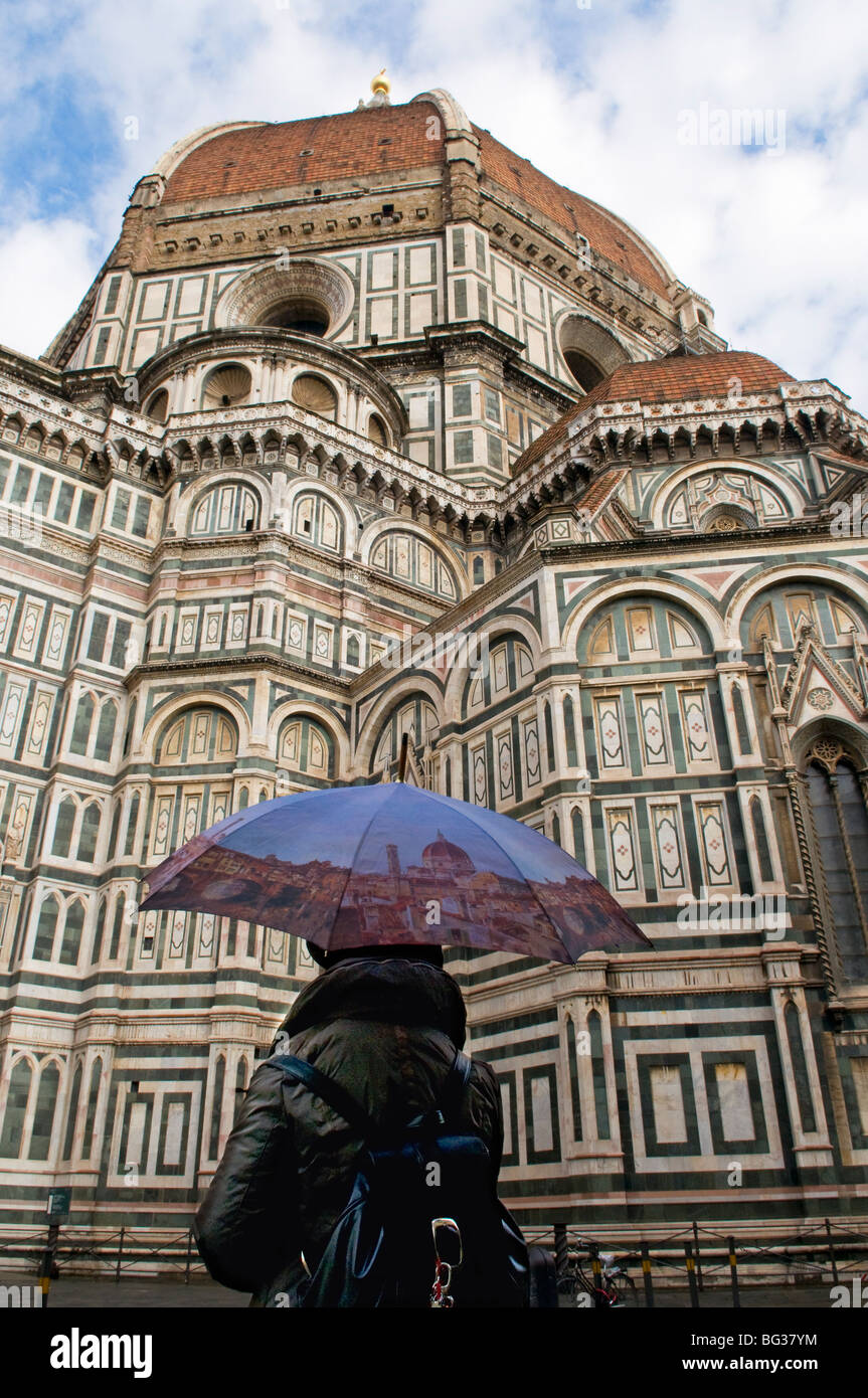 Duomo (Cathedral), Florence (Firenze), UNESCO World Heritage Site, Tuscany, Italy, Europe Stock Photo