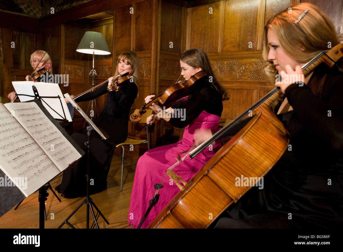 Pavao String Quartet Stock Photo