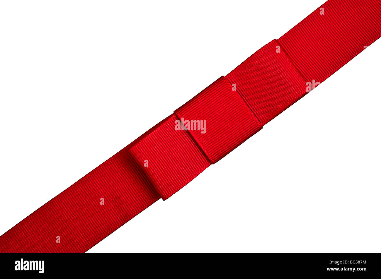 Red ribbon Stock Photo