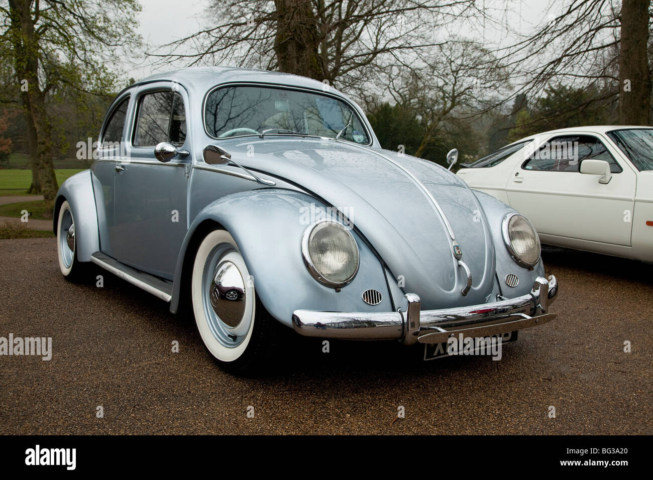 Classic Volkswagen Beetle car from the 1950s Stock Photo