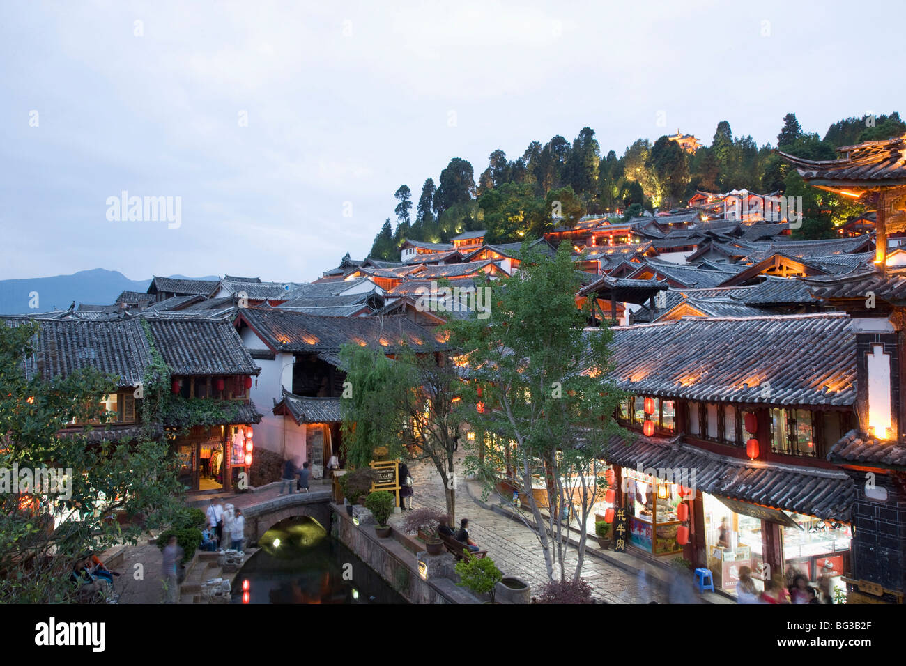 The Old Town Lijiang UNESCO World Heritage Site Yunnan Province The Old Town Lijiang UNESCO World Heritage Site Yunnan Province