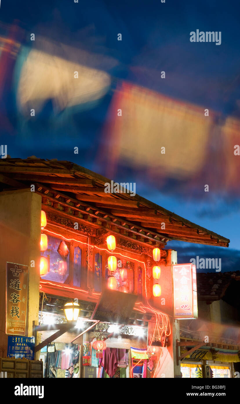 Shangri-La, formerly Zhongdian, on the Tibetan Border, Shangri-La region, Yunnan Province, China, Asia Stock Photo