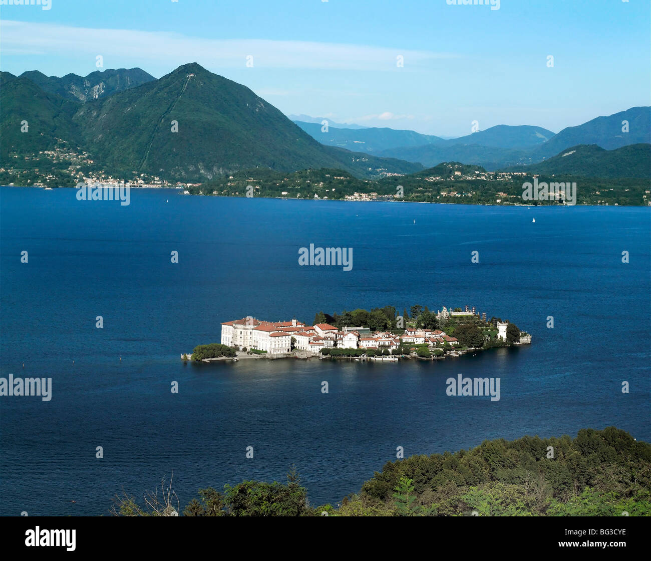Isola Bella, Borromeo Islands, Stresa, Lake Maggiore, Piedmont, Italy, Europe Stock Photo