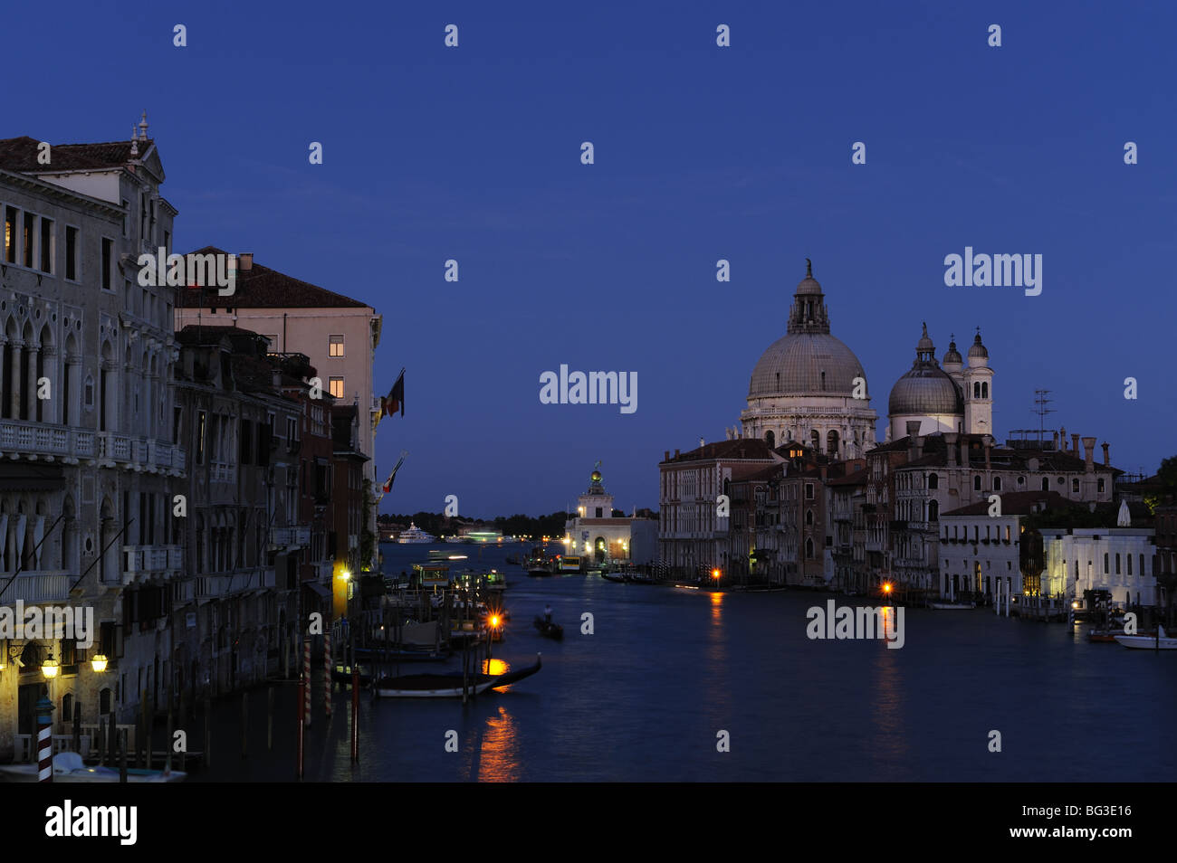 Venice's Chiesta di Santa Maria Della Salute Stock Photo