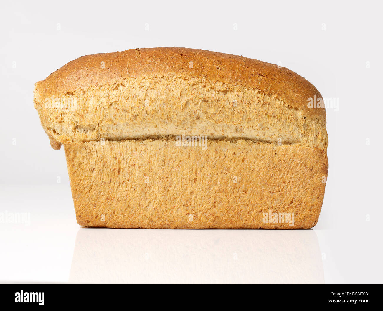Whole Wheat Pullman Loaf Stock Photo