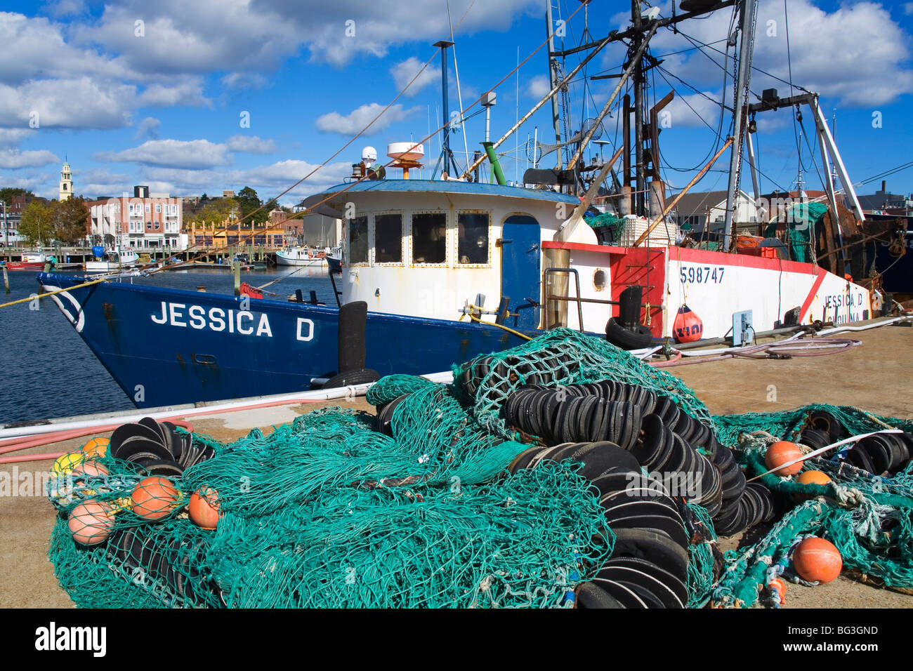 Commercial fishing boat, Gloucester, Cape Ann, Greater Boston Area