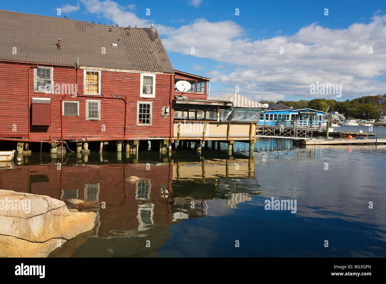 Old Boathouse in Rocky Neck, Gloucester, Cape Ann, Greater Boston Area