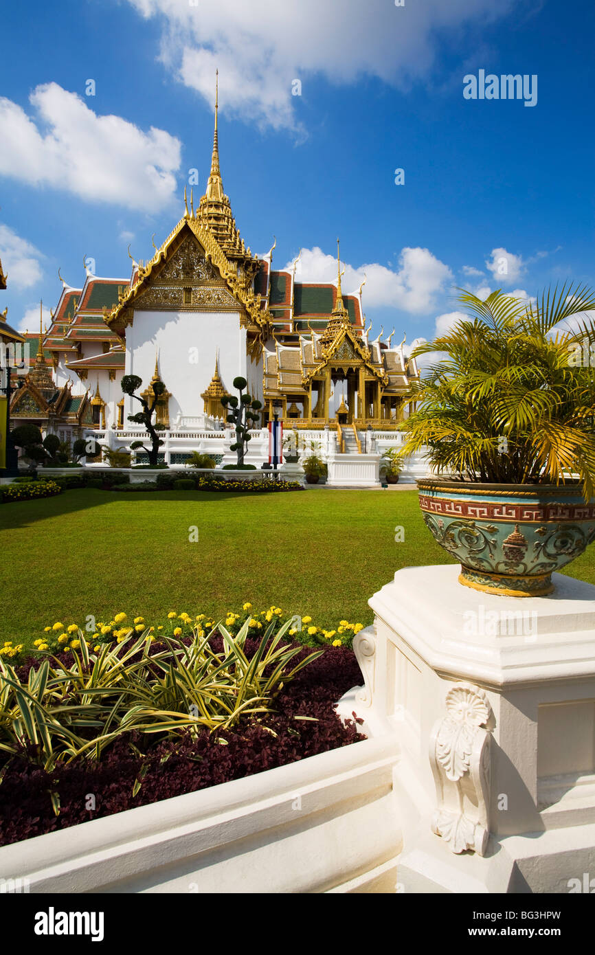 Aphorn Phimok Prasat Pavilion, The Royal Grand Palace, Rattanakosin District, Bangkok, Thailand, Southeast Asia, Asia Stock Photo