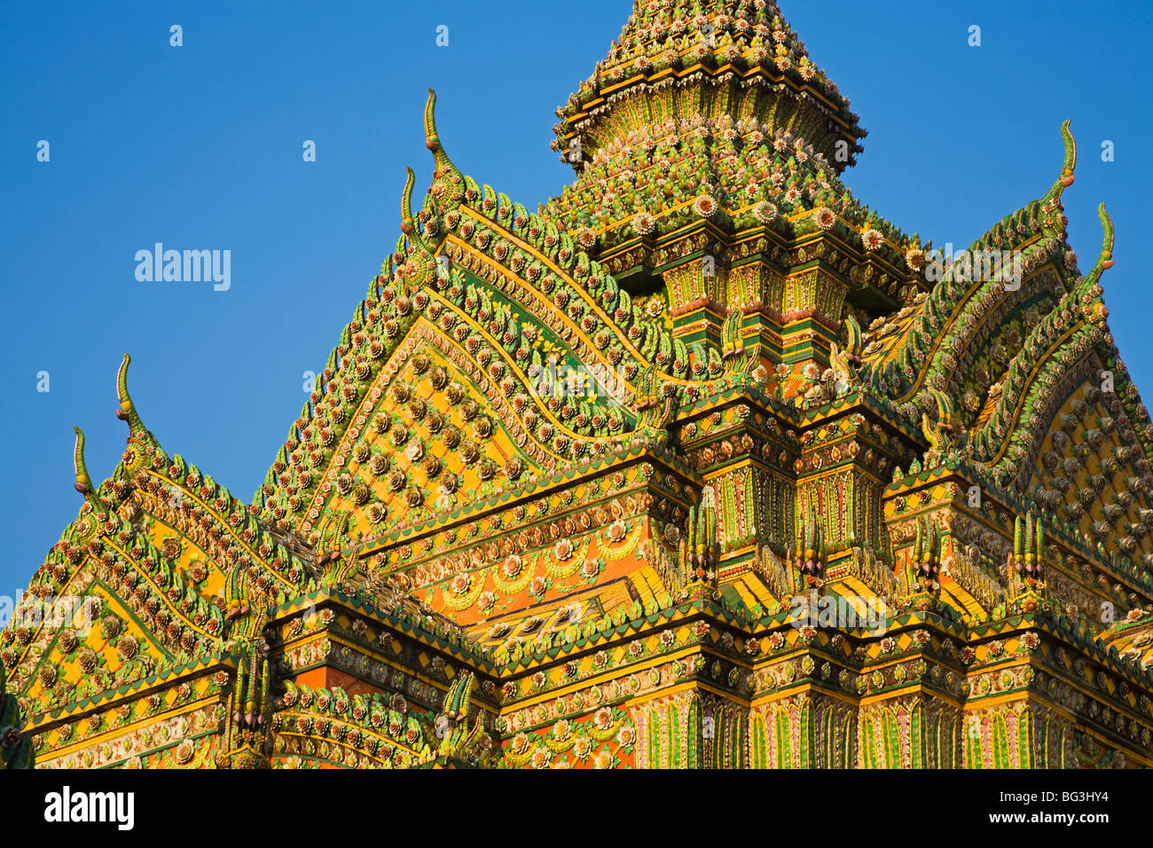 Wat Pho Temple, Rattanakosin District, Bangkok, Thailand, Southeast Asia, Asia Stock Photo