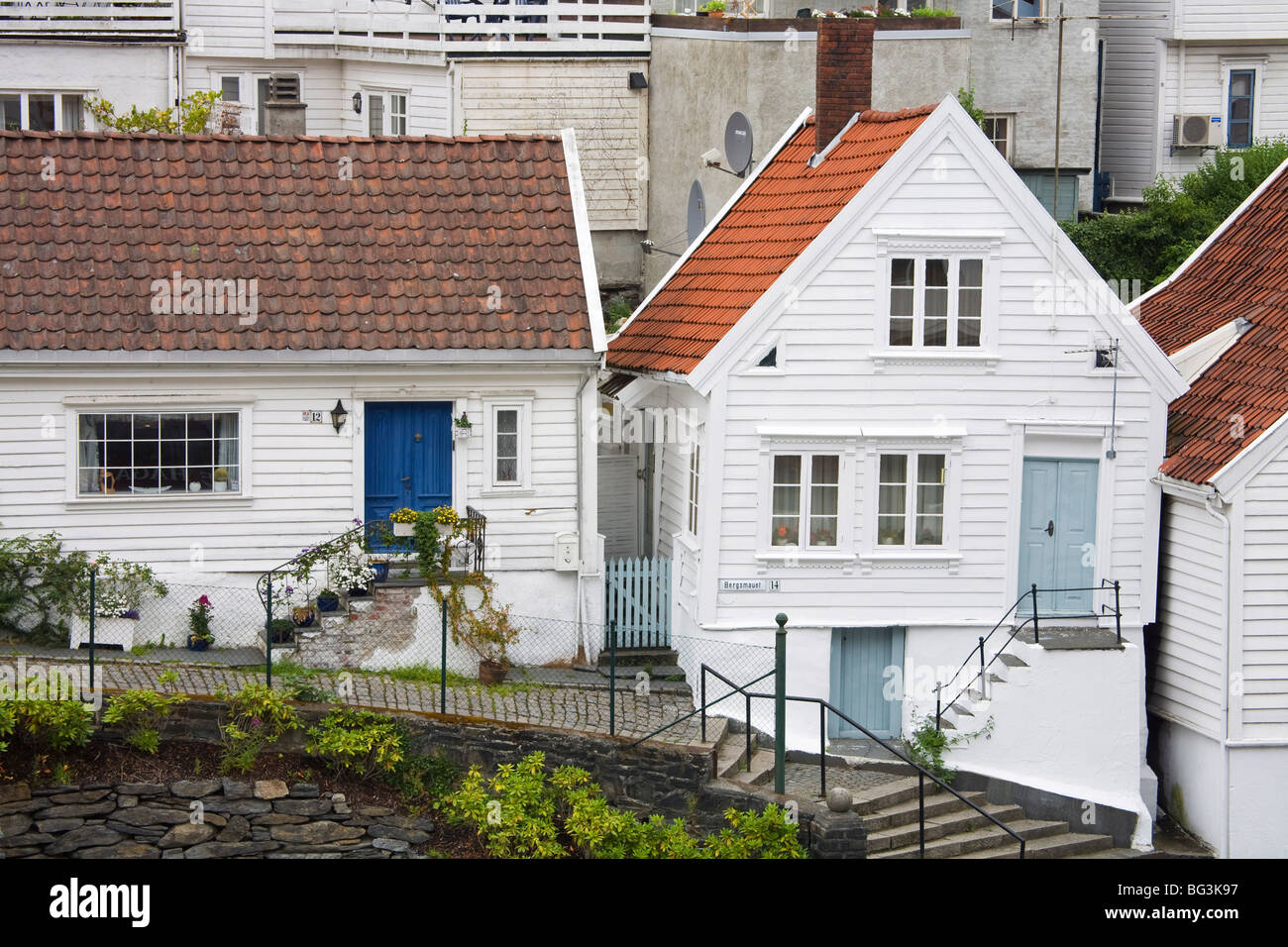 Gamble (Old) Stavanger, Stavanger City, Ragoland District, Norway, Scandinavia, Europe Stock Photo