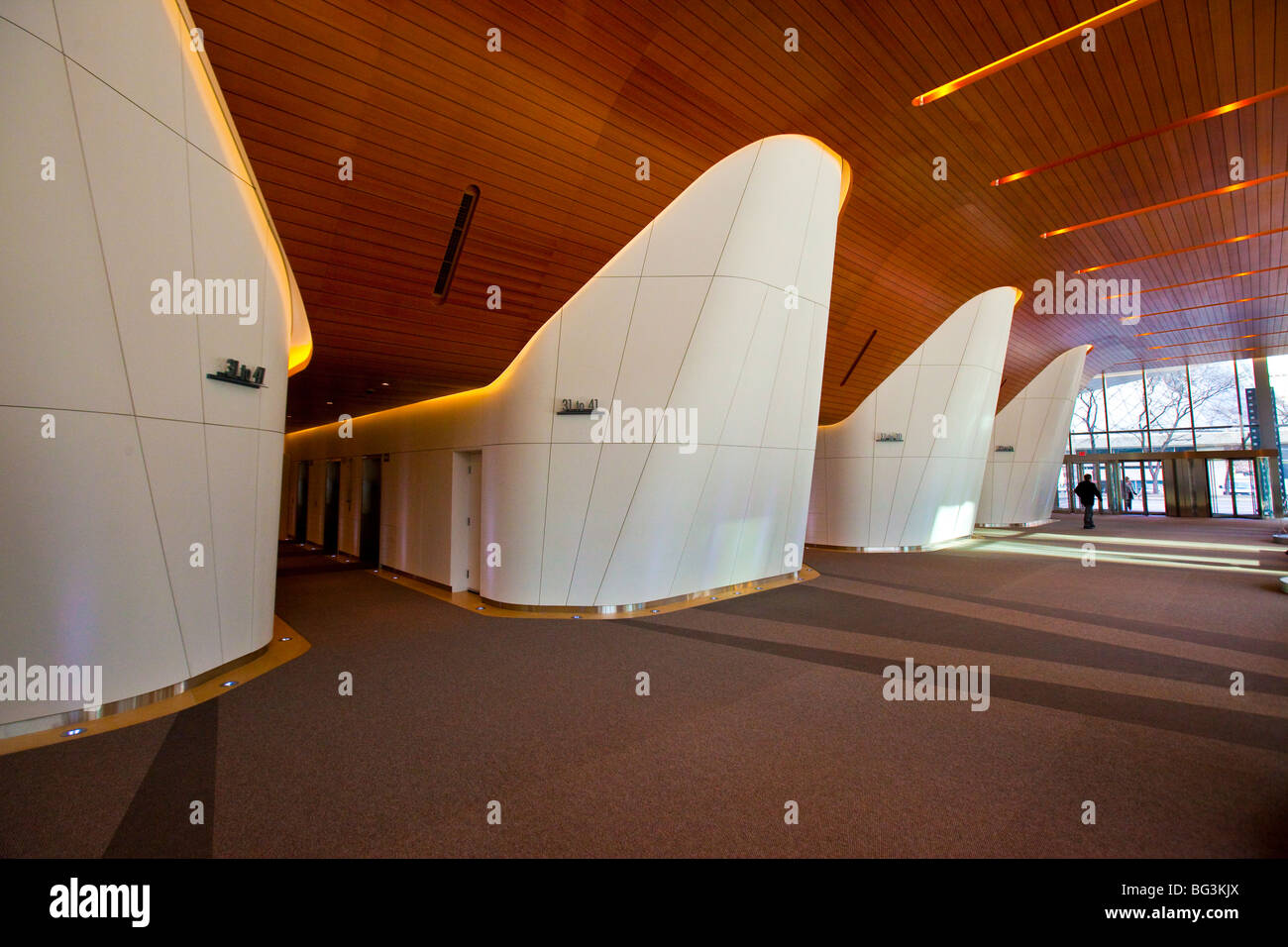 CRB or Canadian Royal Broadcasting building in Toronto Canada Stock Photo