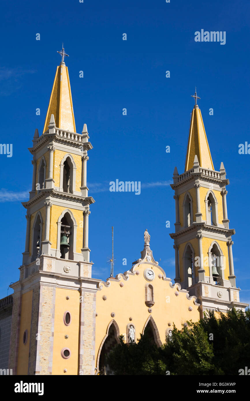 Immaculate Conception Cathedral, Mazatlan, Sinaloa State, Mexico, North America Stock Photo