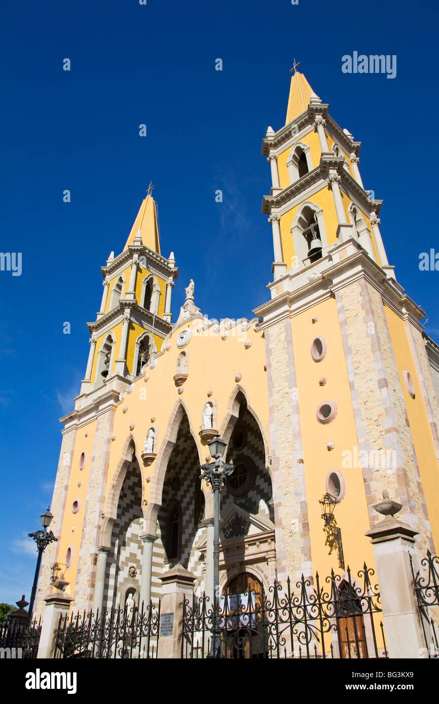 Immaculate Conception Cathedral, Mazatlan, Sinaloa State, Mexico, North America Stock Photo