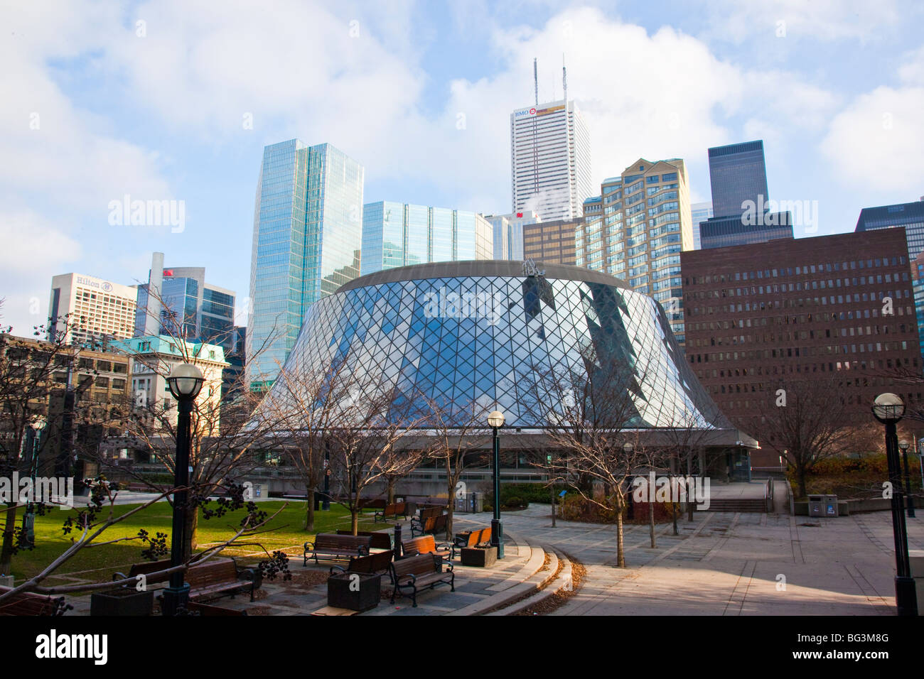 Roy Thomson Hall in downtown Toronto Canada Stock Photo Alamy