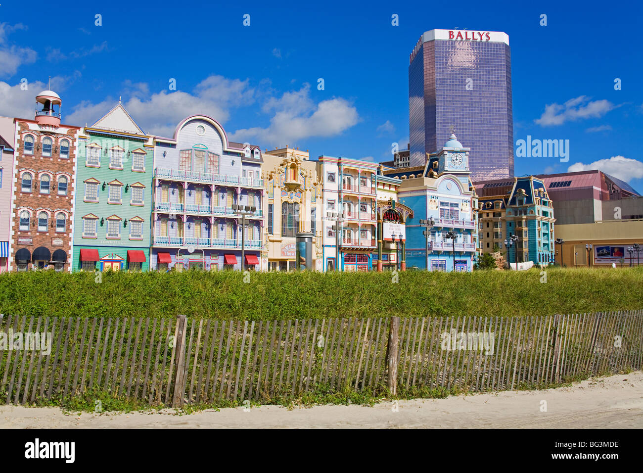 Bally's Casino and Hotel, Atlantic City Boardwalk, New Jersey, United States of America, North America Stock Photo