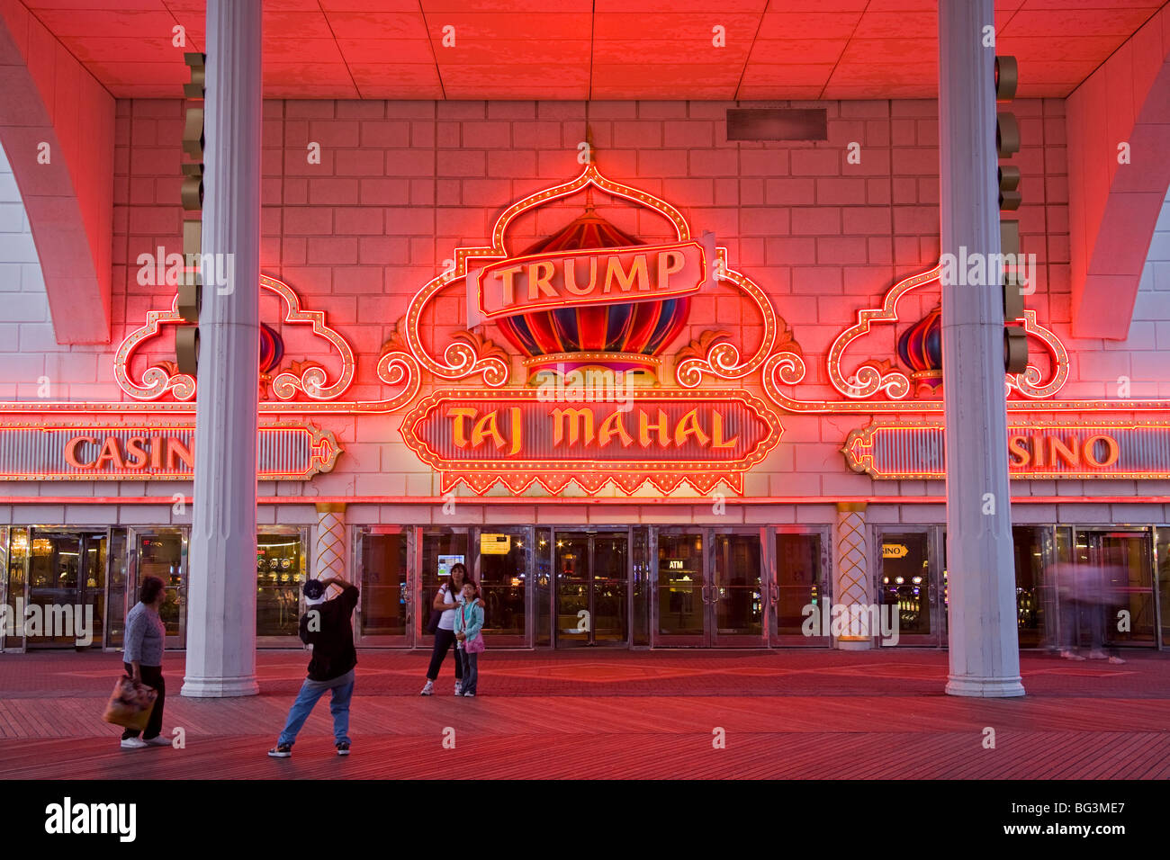 Trump Taj Mahal Casino, Atlantic City, New Jersey, United States of America, North America Stock Photo