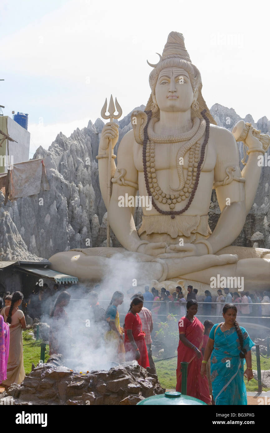Shiva Mandir temple, Bengaluru (Bangalore), Karnataka state, India, Asia Stock Photo