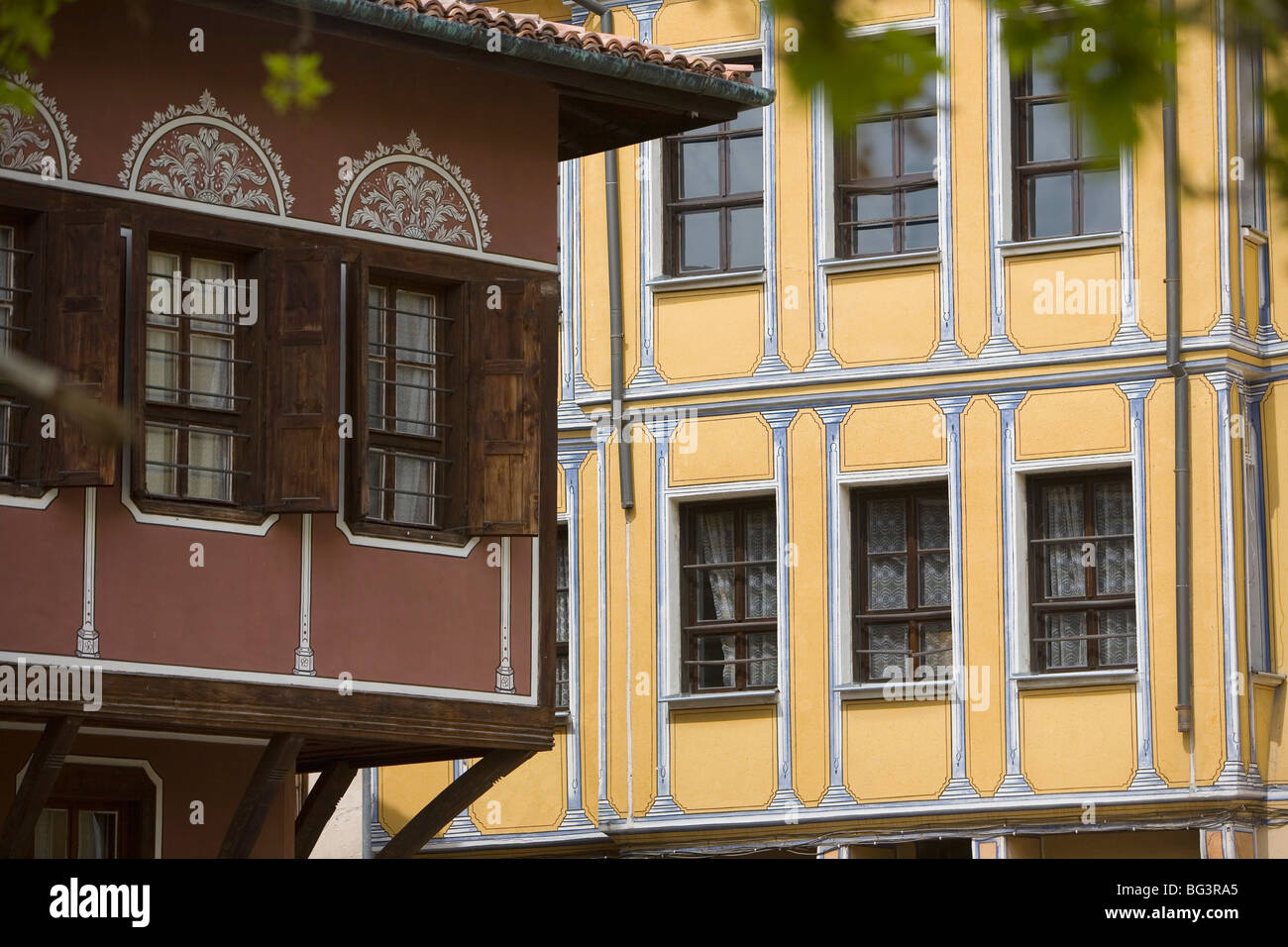 Old Town, Plovdiv, Bulgaria, Europe Stock Photo