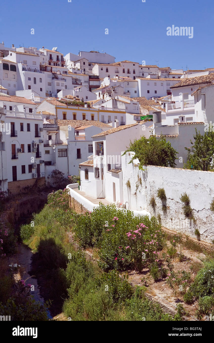 Setenil de las Bodegas, one of the white villages, Malaga province