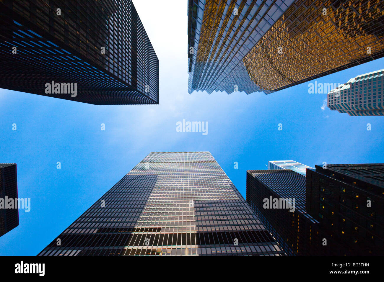 Skyscrapers in Downtown Toronto Canada Stock Photo - Alamy