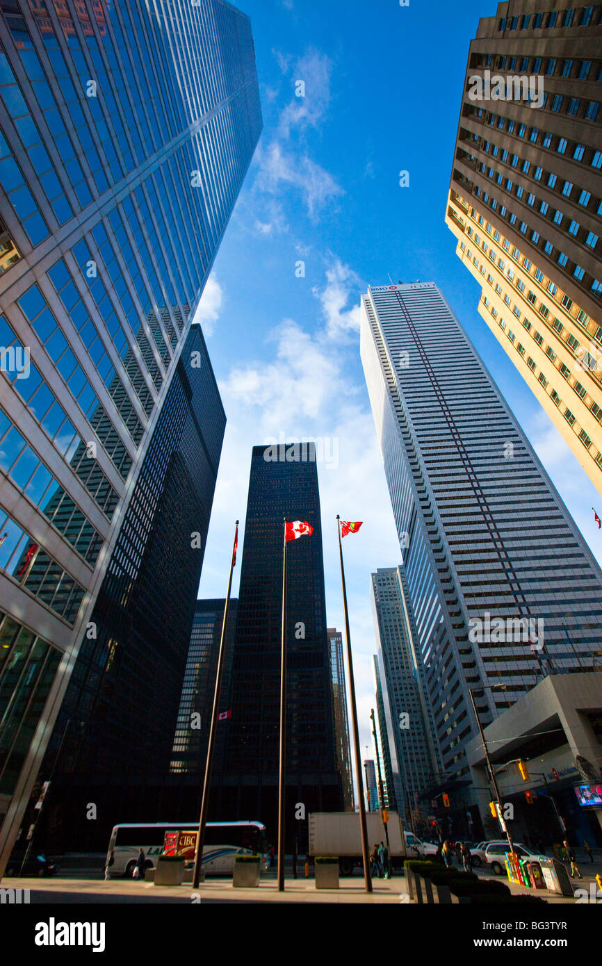 Skyscrapers in Downtown Toronto Canada Stock Photo - Alamy