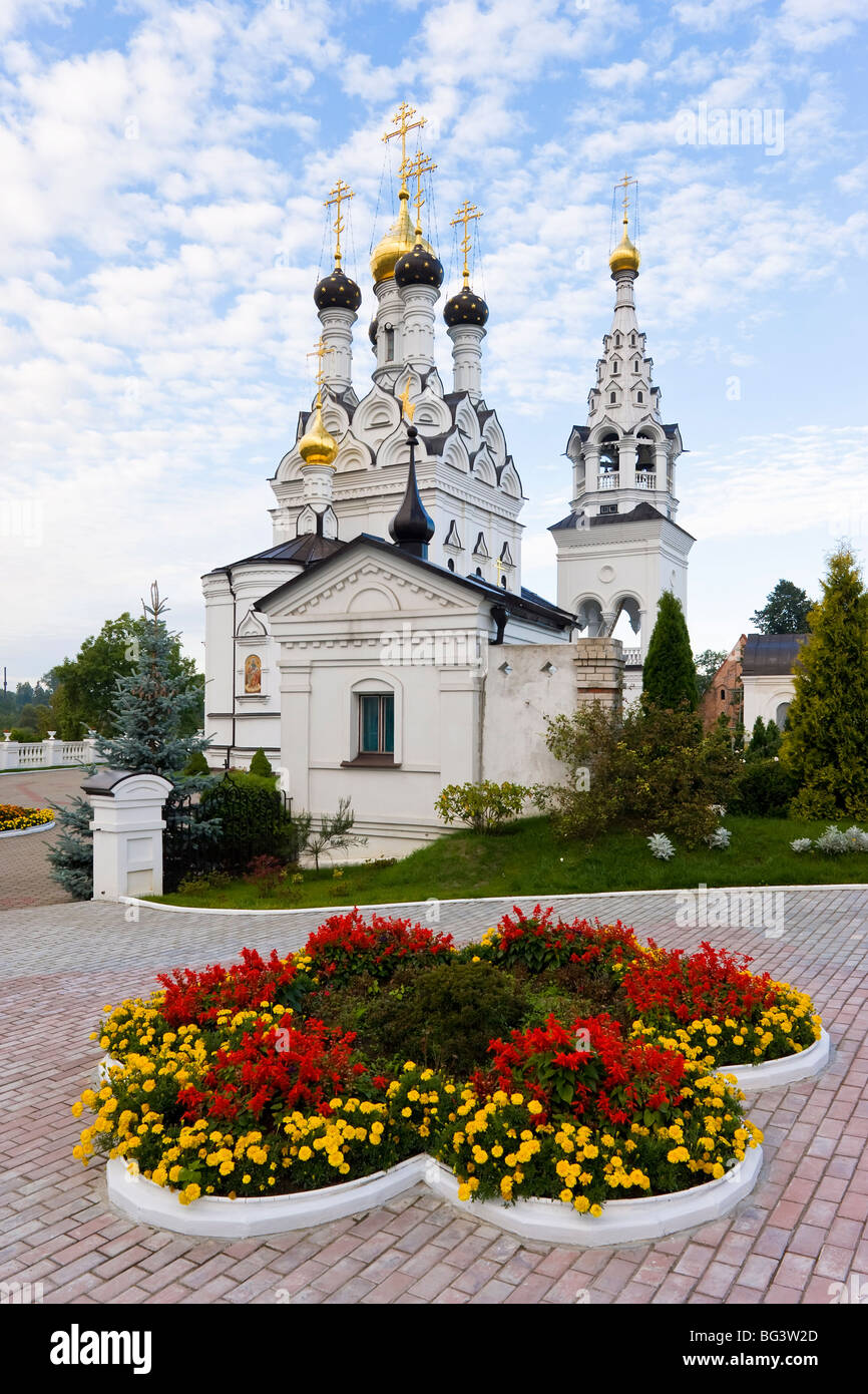Russian Orthodox Church in Bagrationovsk, Kaliningrad, Russia, Europe Stock Photo