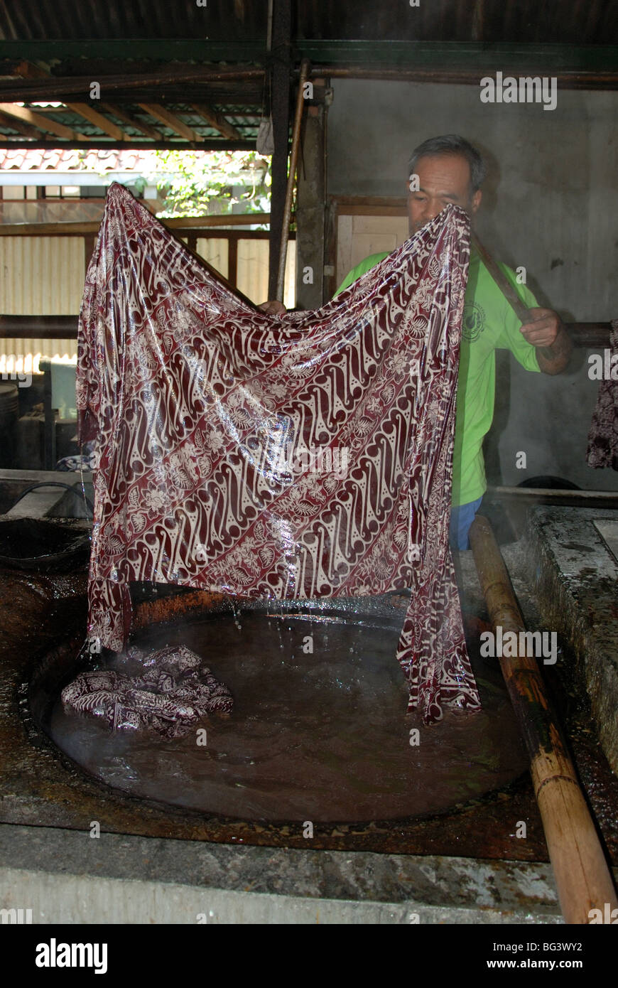 The Batik Maker Stock Photo - Alamy