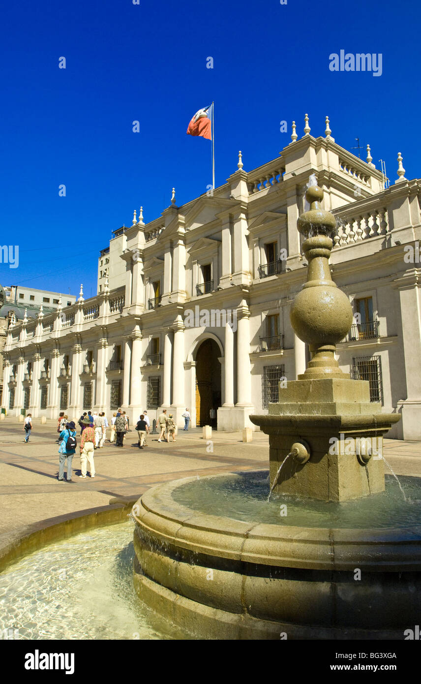 Palacio de La Moneda, Santiago, Chile, South America Stock Photo - Alamy